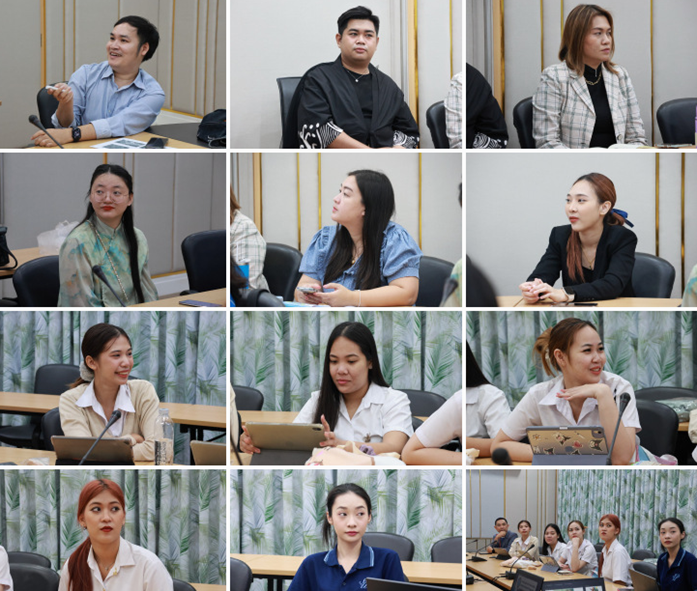 The Vice President for International Affairs and Customer Relations, and the Dean of the Faculty of Humanities and Social Sciences, jointly provided advice to students participating in the International Internship and Study Abroad Program.