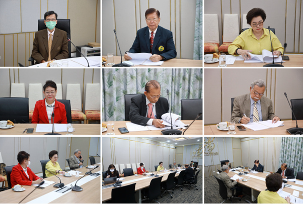 The Secretariat Office of the Suan Dusit University Council has organized the 5th (5/2024) meeting of the Self-Assessment Committee of the Suan Dusit University Council.