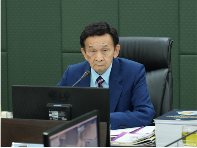 The Office of the University Council Secretary organized the Suan Dusit University Council Meeting No. 6(10)/2024