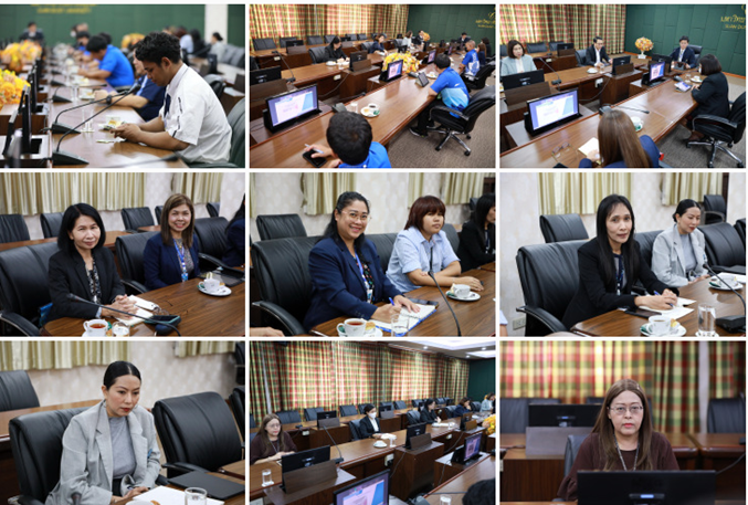 Health Management Center Project, Office of Special Affairs, Suan Dusit University, held a meeting to prepare for the Fitness Center opening ceremony