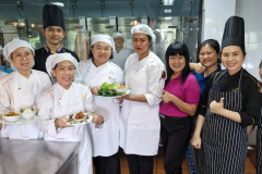 The School of Tourism and Hospitality conducted a class under the New Breed Graduates Program