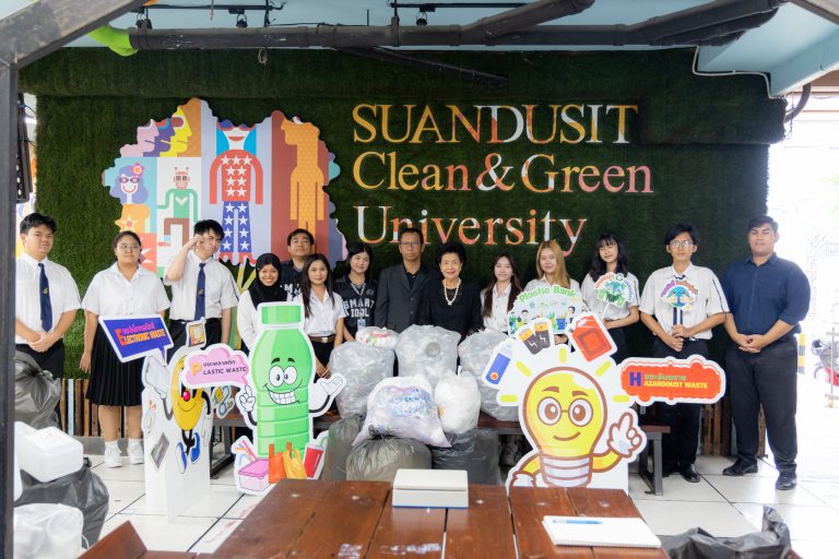 The Division of Student Development and the Student Organization–Student Council Promote Environmental Awareness by Delivering 10.85 kg of Plastic Waste for Recycling