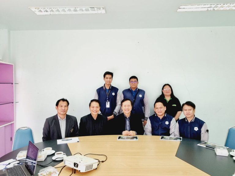 Asst. Prof. Dr. Pitauk Chanchareon, President of Suan Dusit University, conducts a field visit to the Safe Agriculture and Well-Being Learning Center in Prachinburi Province and the Nakhon Nayok Education Center