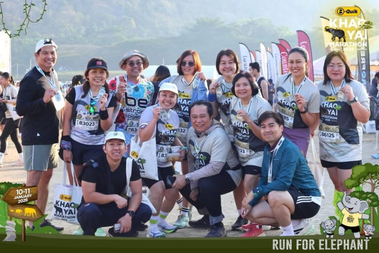 Suan Dusit University Nakhon Nayok Center is participating in the B-QUIK KHAO YAI MARATHON 2026, which will take place at the Khao Yai Activity Space