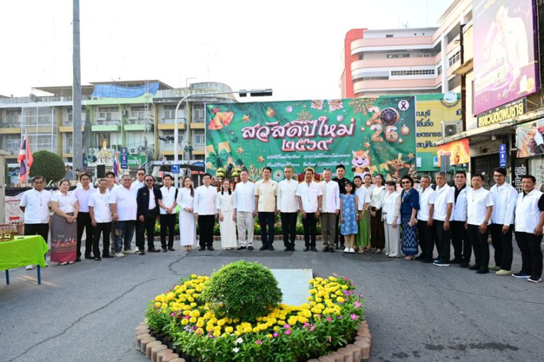 Suan Dusit University, Suphan Buri Campus, Joins New Year Alms-Giving Ceremony to Mark the 2026 Fiscal Year