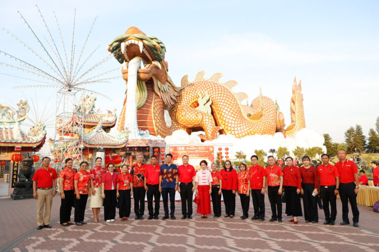 Suan Dusit University, Suphan Buri Campus, participated in the press conference for the upcoming event “Suphan Buri Chinese New Year Festival: 18 Years of the Celestial Dragon.”