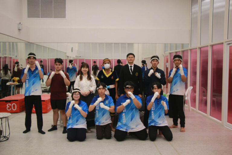 Special Affairs Office and Institute of Language, Arts and Culture Award Certificates for “Thai Boxercise SDU” Participants