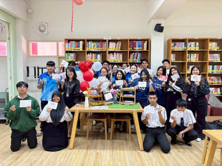 Library, PR Unit, and Thai Communication Course Organize “Lib-Love Viral: Say It So the World Remembers” Activity