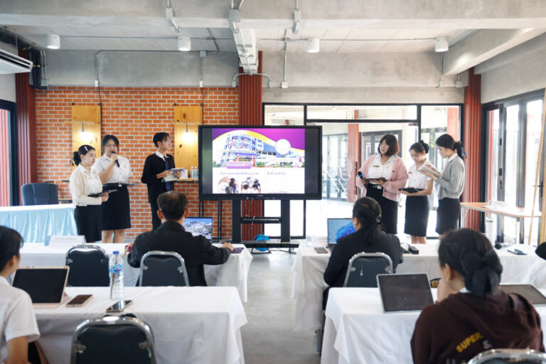 Suphanburi Campus organized a PLC (Professional Learning Community) activity on reflective classroom observation for first-year students, Semester 2, Academic Year 2025.