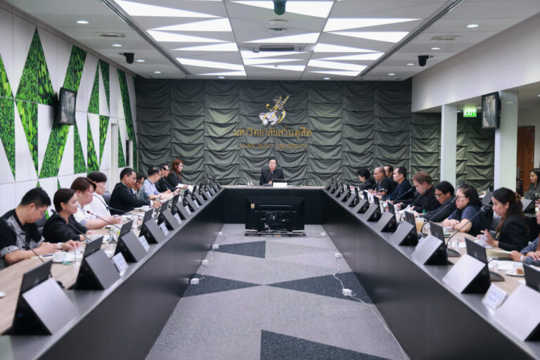 The Division of Student Development organized the 1st (7)/2026 meeting of Associate Deans in charge of student affairs.