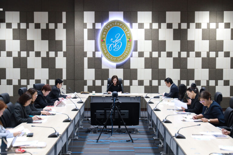 The Office of Academic Affairs and Registration, Suan Dusit University, organized the second preparatory meeting for the Academic Collaboration Network Conference involving both domestic and international partners.