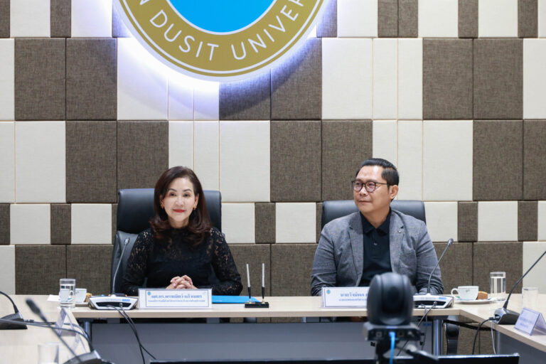 Suan Dusit University Signs MOU with Srisamrong Subdistrict Municipality