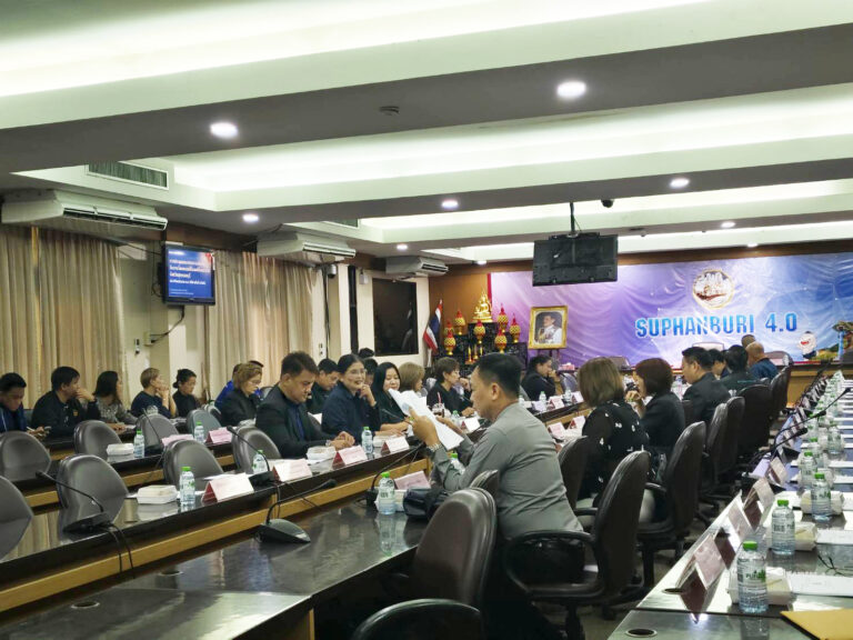 Suan Dusit University Suphanburi Campus Attends Meeting on Organizing Suphanburi’s Thing Krachad Cultural Tradition Event