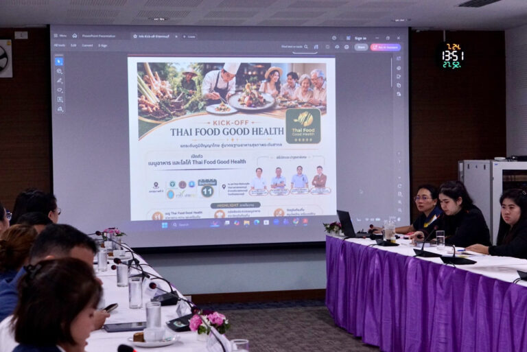 Suphanburi Campus Joins Meeting to Prepare for Thai Food Good Health (TFGH) Standards, Round 2/2026