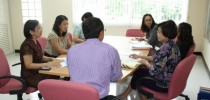 ประชุมคณะกรรมการฝ่ายวิเทศสัมพันธ์ บัณฑิตวิทยาลัย