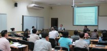 สถาบันภาษาฯ จัดประชุมผู้สอนหลักสูตรอบรมภาษาอังกฤษเพื่อการสอบภาษาอังกฤษเพื่อการสื่อสารนานาชาติ