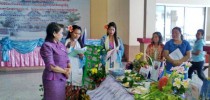 นักศึกษาการศึกษาปฐมวัย จังหวัดสุราษฏร์ธานี จัดนิทรรศการอาหารเด็กอาเซียน