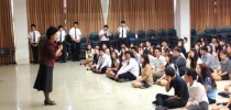 การฝึกซ้อมย่อย พิธีรับพระราชทานปริญญาบัตร ปี 2554 – 2555