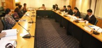 สำนักงานอธิการบดี รับการตรวจประเมินคุณภาพการศึกษาภายใน ประจำปีการศึกษา 2555