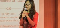 ปฐมนิเทศนักศึกษาชาวจีนจาก Guilin Institute of Tourism