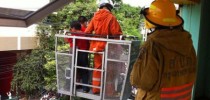 โรงเรียนสาธิตละอออุทิศ ซ้อมหนีอัคคีภัย