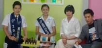 ดาว-เดือน สวนดุสิต ออกสื่อประชาสัมพันธ์มหาวิทยาลัยฯ