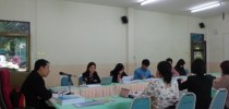 ศูนย์ฯนครนายก  ประชุมคณะกรรมการบริหารศูนย์ฯ
