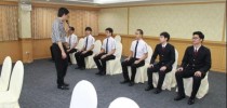 สำนักกิจการพิเศษ  มสด. จัดอบรมพัฒนาบุคลิกภาพให้แก่ผู้ประกวด BRAND   AMBASSADER