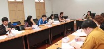 การประชุมรายงานผลการปฏิบัติงานของกลุ่มงานประชาสัมพันธ์ มสด. ครั้งที่ 3/2556