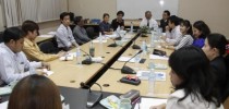 การประชุมตรวจสอบ ทวนสอบ และอนุมัติผลการเรียน คณะมนุษยศาสตร์และสังคมศาสตร์