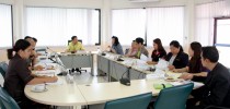 ประชุมคณะกรรมการบริหารศูนย์การศึกษานอกที่ตั้ง สุพรรณบุรี  ครั้งที่ 1/2559