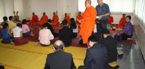 บัณฑิตวิทยาลัยจัดงานทำบุญเลี้ยงพระเนื่องในวารดิถีขึ้นปีใหม่ พุทธศักราช 2559