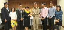 ศูนย์ฯลำปาง เข้าสวัสดีปีใหม่ผู้ว่าราชการจังหวัดลำปาง