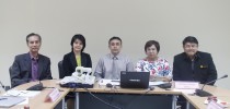 หลักสูตรปรัชญาดุษฎีบัณฑิต สาขาวิชาอาชญาวิทยา การบริหารงานยุติธรรมและสังคม จัดสอบโครงร่างดุษฎีนิพนธ์