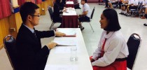 ศูนย์การศึกษานอกที่ตั้งตรัง จัดสอบสัมภาษณ์นักศึกษาใหม่