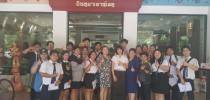 นักศึกษา ม.สวนดุสิต ศูนย์ฯลำปาง ศึกษาดูงานพร้อมทั้งเข้ารับฟังการบรรยายด้านโลจิสติกส์ ณ บริษัทอินทราเซรามิค จำกัด