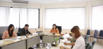 การประชุมติดตามการดำเนินงานของกองอาคารและสิ่งแวดล้อม,กองบริการนักศึกษา,และกองกลาง ครั้งที่ 9/2559