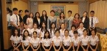 คณะผู้บริหาร มสด.ต้อนรับนักศึกษาชาวจีน มหาวิทยาลัยครูกวางสี