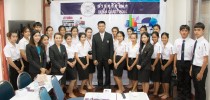 คณาจารย์และนักศึกษา หลักสูตรการศึกษาปฐมวัย ศูนย์การศึกษานอกที่ตั้ง นครนายก ศึกษาดูงานสวนดุสิตโพล มสด.