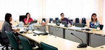 การประชุมติดตามการดำเนินงานของกองอาคารและสิ่งแวดล้อม