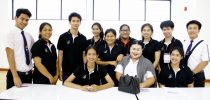 สำนักงานวิทยาเขตสุพรรณบุรี พบปะนักศึกษา เพื่อสอบถามการใช้ชีวิตความเป็นอยู่ในรั้วมหาวิทยาลัย