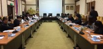 ประชุมการเตรียมงานการจัดพิธีบำเพ็ญกุศลสตมวาร (ครบ 100 วัน)