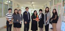 คณะกรรมการบริหารสำนักกิจการพิเศษ มสด. ตรวจเยี่ยมโครงการอาหารกลางวัน 1 วิทยาเขตสุพรรณบุรี