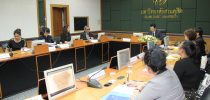 การประชุมคณะทำงานโครงการอนุรักษ์พันธุกรรมพืชอันเนื่องมาจากพระราชดำริ สมเด็จพระเทพรัตนราชสุดาฯ สยามบรมราชกุมารี มหาวิทยาลัยสวนดุสิต (อพ.สธ.-มสด.) ครั้งที่ 1/2560