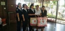 เหล่ากาชาดจังหวัดลำปางตรวจเยี่ยมนักศึกษาในพระราชานุเคราะห์สมเด็จพระเทพรัตนราชสุดาฯ สยามบรมราชกุมารี