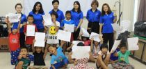คณะมนุษยศาสตร์และสังคมศาสตร์ จัดทำโครงการสอนศิลป์สู่น้อง ณ มูลนิธิบ้านจริงใจ อ.บางละมุง ชลบุรี