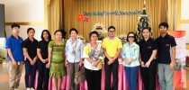 สาขาวิชาคหกรรมศาสตร์ มหาวิทยาลัยสวนดุสิต วิทยาเขตสุพรรณบุรี จัดแสดงผลงานดอกไม้ ใบตอง ในงานพรรณไม้งามอร่ามสวนหลวง ร.9 