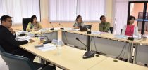 ประชุมคณะกรรมการประเมินผลการปฏิบัติงานของบุคลากรวิทยาเขตสุพรรณบุรี
