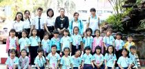 กิจกรรมทำเจลแอลกอฮอล์ล้างมือแก่นักเรียนชั้นอนุบาล 3 โรงเรียนสาธิตพัฒนา