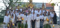 ม.สวนดุสิต ศูนย์ฯลำปางทำพิธีบวงสรวงท้าวมหาพรหม